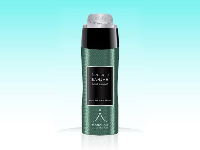 Rasasi Bahjah - Manarah Collection Deodorant Luxurious Perfume Body Spray For Men 200ml