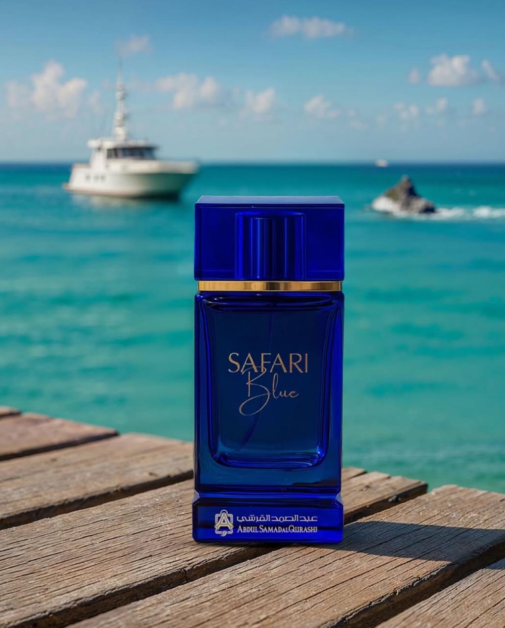 Abdul Samad Al Qurashi Safari Blue For Men