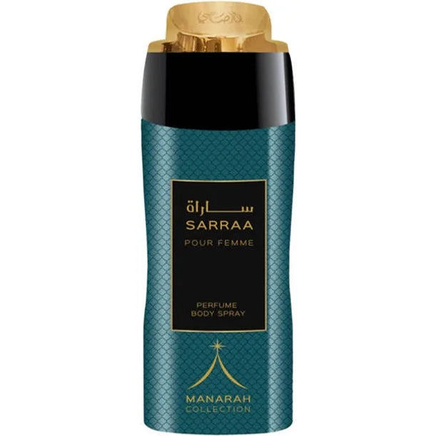 WOMEN'S Manarah Collection Deodorant AROMA 24H Body Spray 200ml | Rasasi
