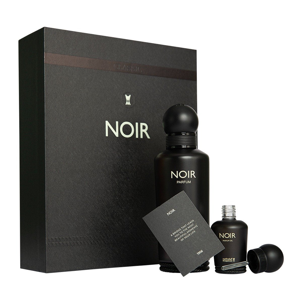 Al Majed Oud Noir Collection Eau De Parfum And Perfume Oil